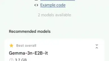 Google AI Edge Gallery screenshot 13