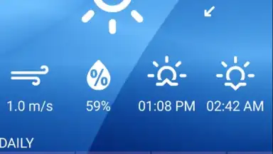 Free Weather Forecast screenshot 1