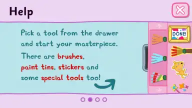 Peppa's Paintbox screenshot 1
