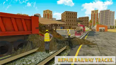 Train Station Construction Railway screenshot 3