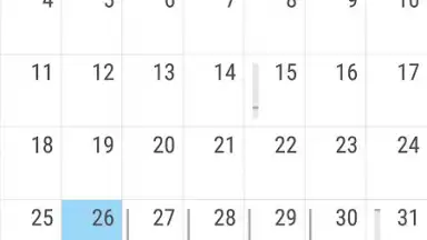 HTC Calendar screenshot 1