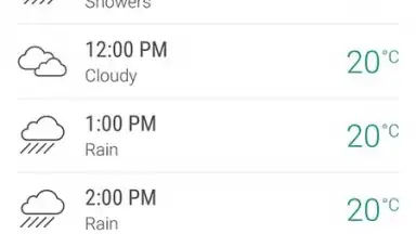 HTC Weather screenshot 2