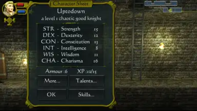 WazHack screenshot 2