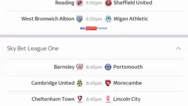 Sky Sports screenshot 12