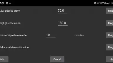Juggluco screenshot 12