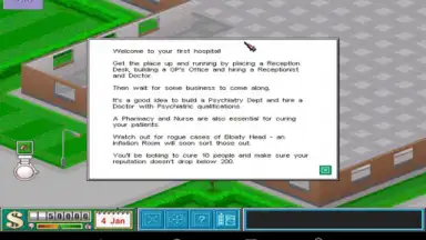 CorsixTH screenshot 1