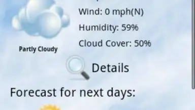 Local weather screenshot 5