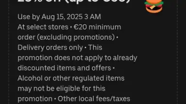 Uber Eats screenshot 10
