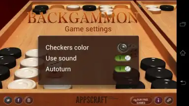 Backgammon screenshot 1