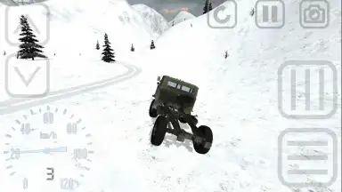 Russian Winter Offroad screenshot 2