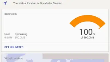 Rocket VPN screenshot 3