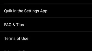 Quik screenshot 5