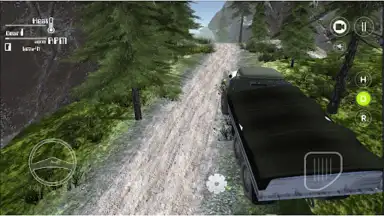 Snow Runer : driving games screenshot 9