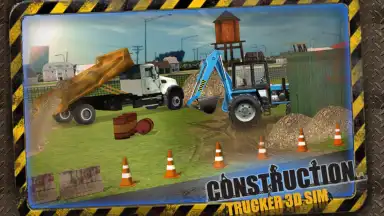 Construction Trucker 3D Sim screenshot 11