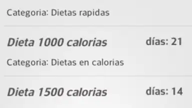 Diets for losing weight screenshot 3