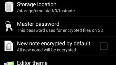 Fast Notepad screenshot 1