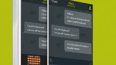 Android L Lime TouchPal Theme screenshot 3
