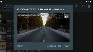 Droid Dashcam - Driving video recorder screenshot 6