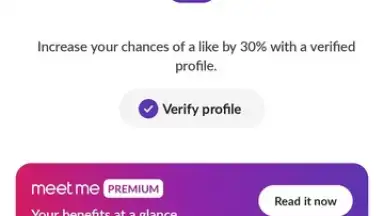 MeetMe screenshot 1