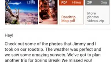 Yahoo Mail screenshot 2