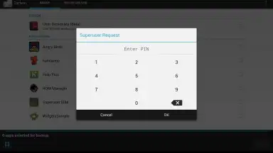 Superuser (for Android 4) screenshot 4