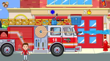 My Town : Firestation Free screenshot 6