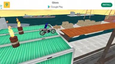 Bike Stunt Ramp Race 3D screenshot 6
