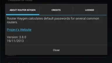 Router Keygen (Old) screenshot 3