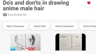 Learn to draw anime screenshot 8