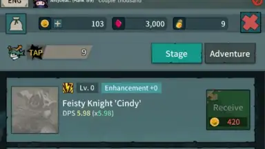 Tap Dragon: Little Knight Luna screenshot 11