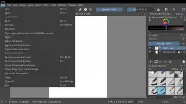 Krita screenshot 9