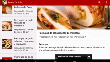 Receta De Pollo screenshot 2