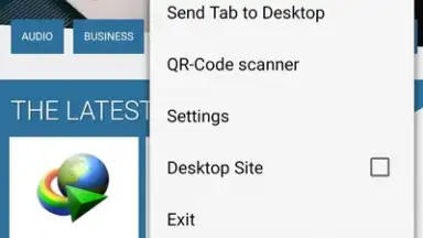 Cliqz Browser screenshot 5