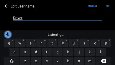 Google Automotive Keyboard screenshot 1