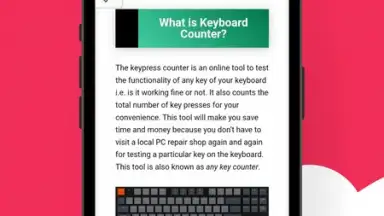 Keyboard Counter screenshot 3