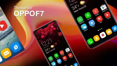 Oppo F7 Launcher - Themes and Wallpapers screenshot 5