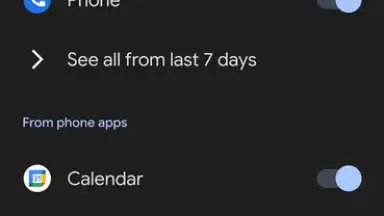 Google Pixel Watch screenshot 5