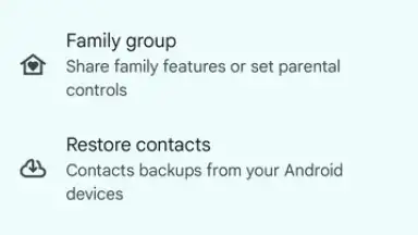 Google Contacts screenshot 6