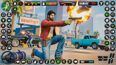 Gangster Crime Wars Mafia 3D screenshot 2
