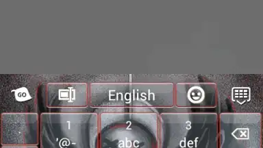 Emo Angel Keyboard screenshot 1