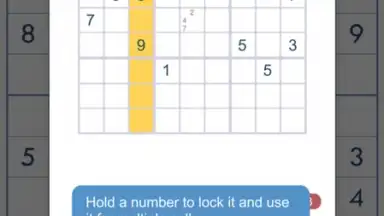 Sudoku screenshot 3