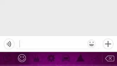 Lavender iKeyboard Theme screenshot 1
