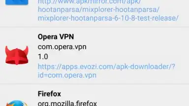 APKUpdater screenshot 2