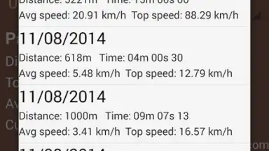 Jogging Tracker screenshot 2