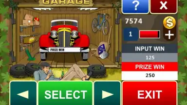 Garage slot machine screenshot 3