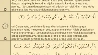 Quran Bahasa Melayu screenshot 2