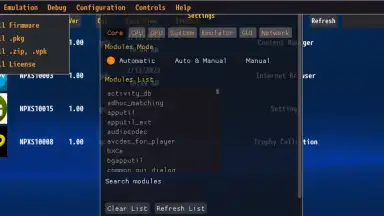 Vita3K screenshot 2