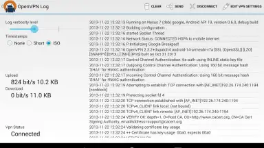 OpenVPN screenshot 9