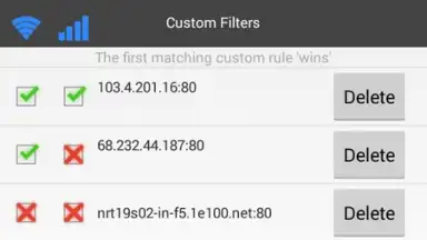 NoRoot Firewall screenshot 4