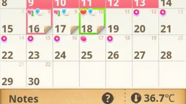 Period Calendar screenshot 1